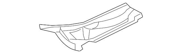 66862-CD000 Деталь COWL GRILLE, RIGHT