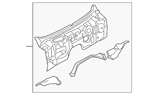 67100-CD030 Деталь DASH PANEL