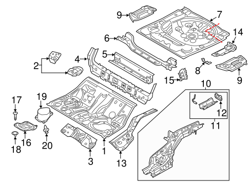 3 REAR FLOOR & RAILS 2