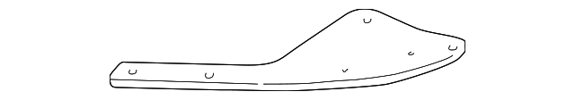 51-11-8-400-697 Деталь LOWER SPACER, LEFT