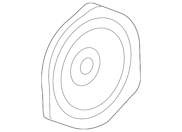 39120-STX-A01 SPEAKER ASSY. (17CM) (PANASONIC)