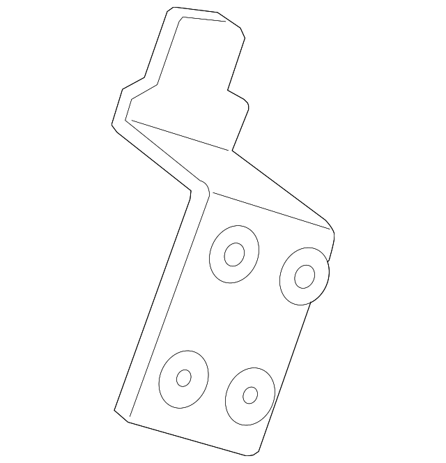 39161-STX-A02 BRACKET, L. RADIO