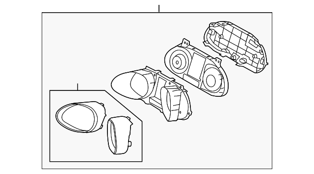 94001-4Z001 Деталь CLUSTER ASSY