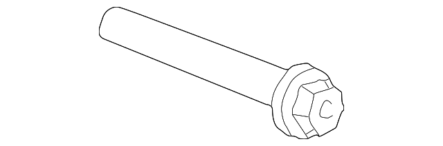 XL2Z6894AA OIL COOLER ASSY BOLT
