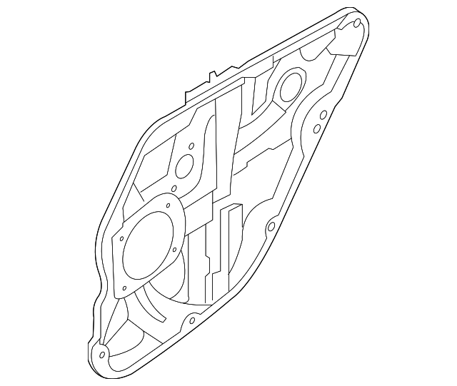 83471-3Q000 Деталь REGULATOR MODULE, LEFT