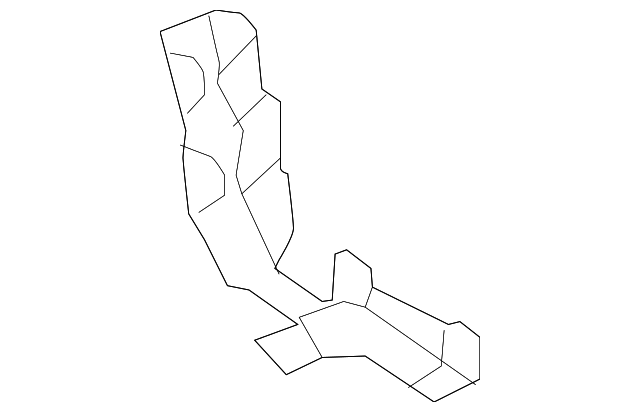 58316-78020 Деталь FLOOR EXTN, LEFT