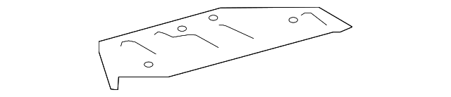 5831442040 Деталь SIDE PANEL, LEFT