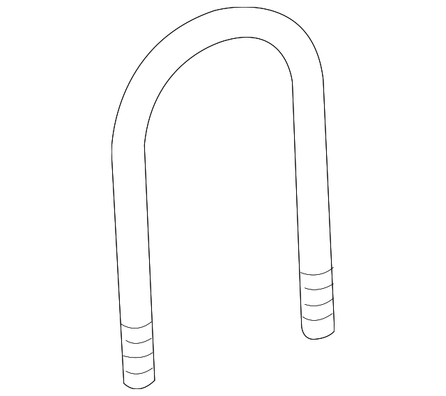 90117-A0001 Деталь SEAT U-BOLT, RIGHT