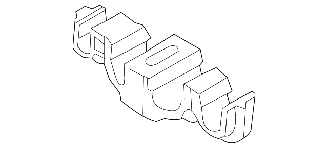 1L2Z-18N332-JA Деталь AC LINE RETAINER CLIP