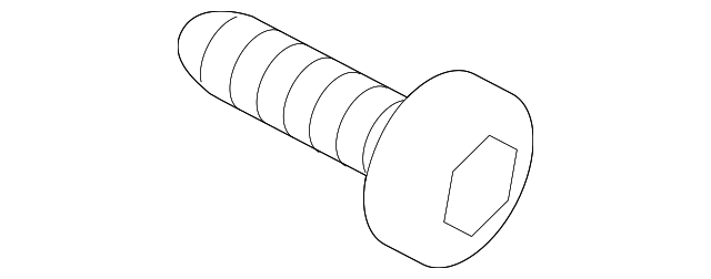 11571034 Деталь SHIFT KNOB BOLT