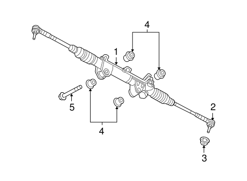 Ram 1500 STEERING GEAR & LINKAGE 4