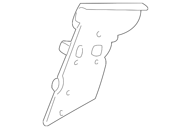 66150FA010 Деталь FRONT PANEL BRACKET, LEFT
