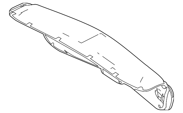 GS3L-68-8W1B Деталь TRUNK LID TRIM