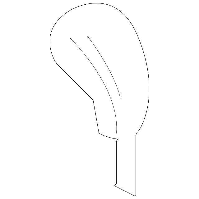 5012468AA Деталь SHIFT KNOB