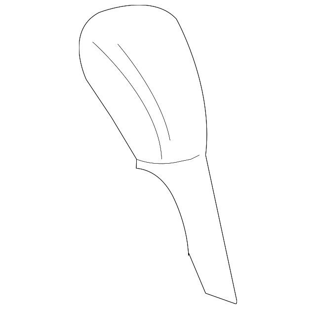 5012466AB Деталь SHIFT KNOB
