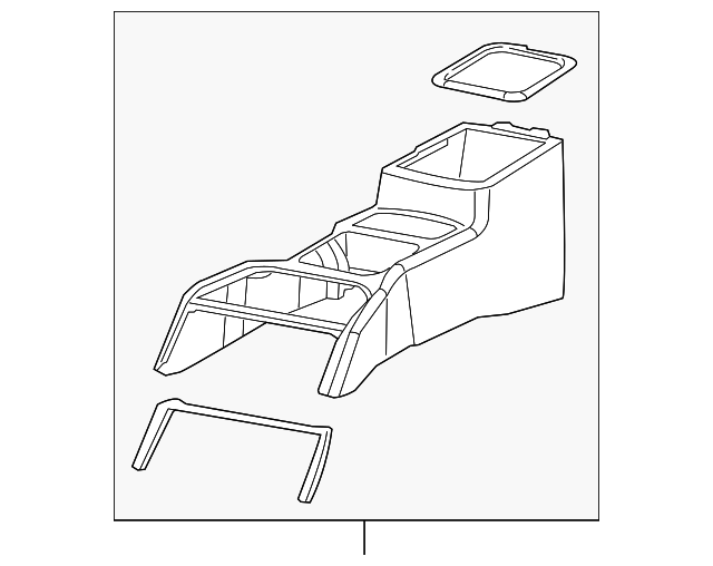 SH13WL5AG Деталь CONSOLE BASE