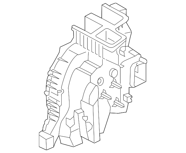 97135-C6000 HEATER CASE, RIGHT