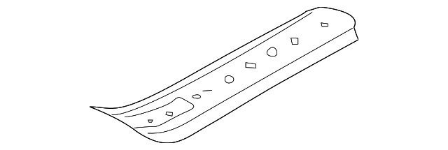 52150FJ1809P Деталь FRONT RAIL, LEFT
