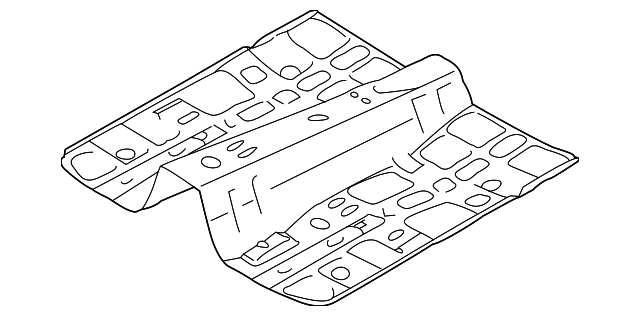 52120VA0009P Деталь FRONT FLOOR PAN