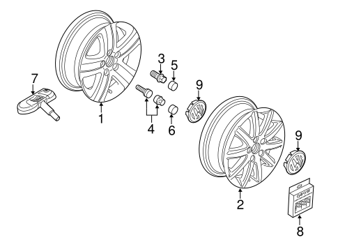 Jetta WHEELS & TRIM