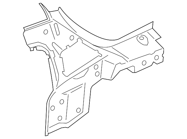 41-00-2-759-465 Деталь REINF PANEL, LEFT