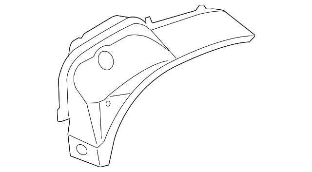 41-00-2-759-341 Деталь INNER WHEELHOUSE, LEFT