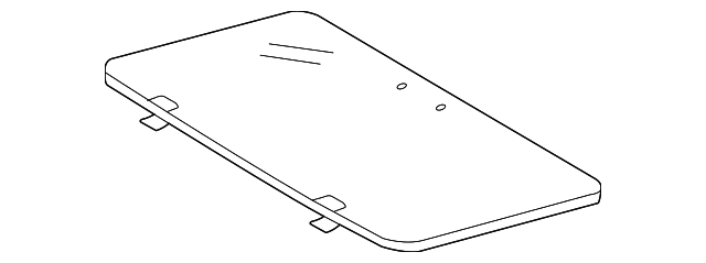 5134005AA Деталь SUNROOF GLASS