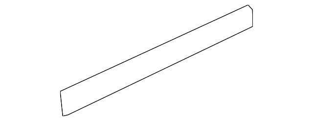 20863613 Деталь SIDE MOLDING, LEFT