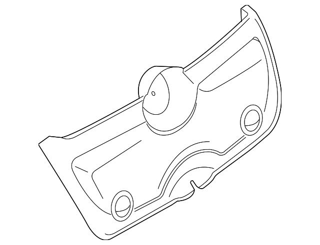 51-49-7-029-839 Деталь GATE TRIM PANEL