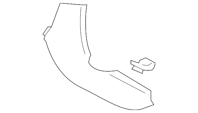 58834-42010-B0 Деталь SIDE PANEL, RIGHT