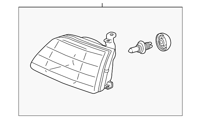 81150-0C031 HEADLAMP ASSY, LEFT