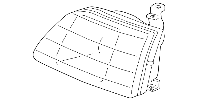 81170-0C031 LENS & HOUSING, LEFT