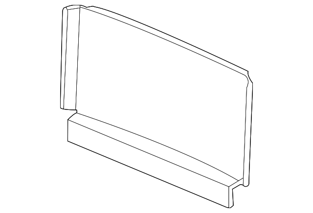 10445783 Деталь REAR TRIM PANEL