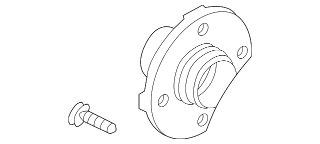 52710-2D025 HUB ASSY, RIGHT