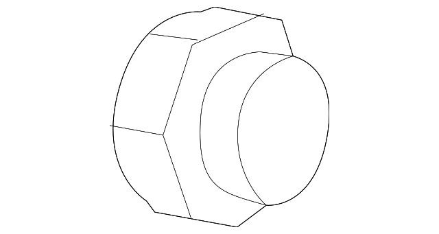 6509898AA Деталь AXLE NUT, LEFT