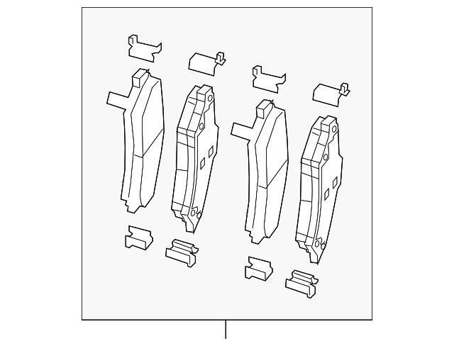 68240669AA BRAKE PADS