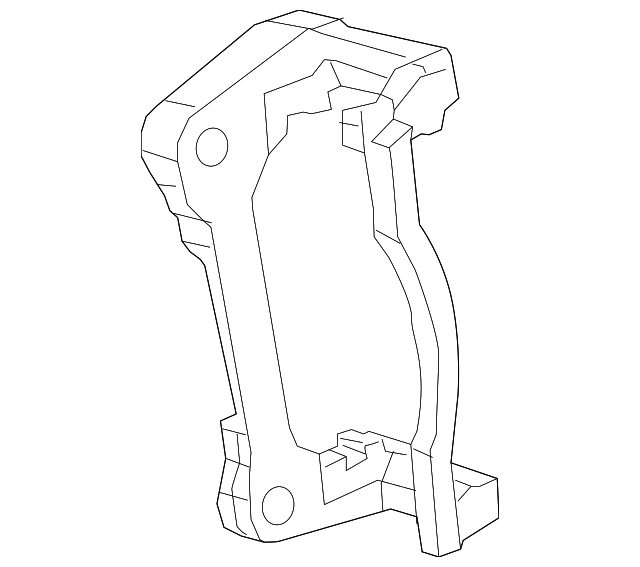 68160694AC CALIPER MOUNT, RIGHT