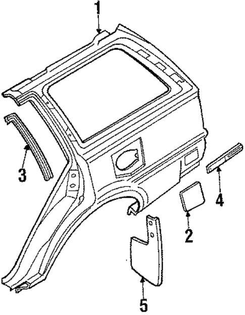 Corolla OUTER COMPONENTS