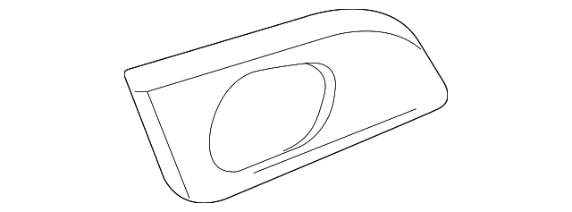 8258098510 Деталь HANDLE BEZEL, LEFT