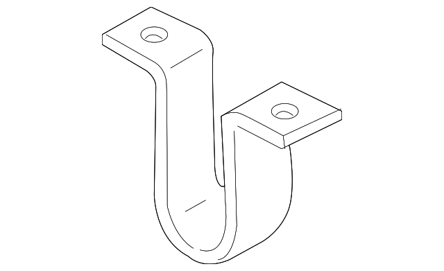 9C2Z-5486-A Деталь STABILIZER BAR BRACKET, RIGHT