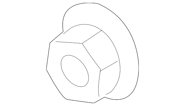 -W710269-S440 Деталь STABILIZER LINK NUT, LEFT