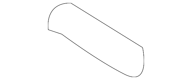 BP4K-68-843D-02 Деталь UPPER TRIM COVER, LEFT