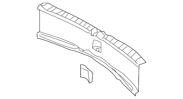 BP4K-68-89XB-02 Деталь REAR BODY TRIM