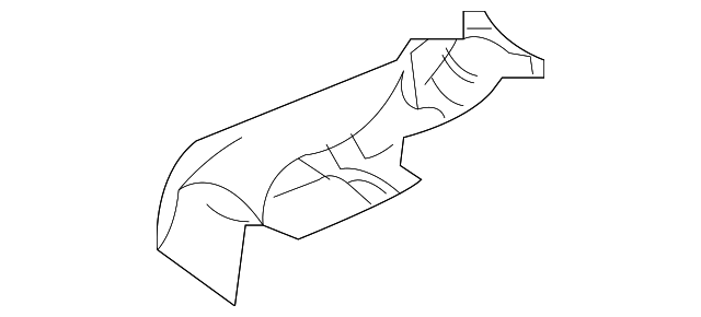 BP4K-68-84ZF-30 Деталь UPPER TRIM, RIGHT