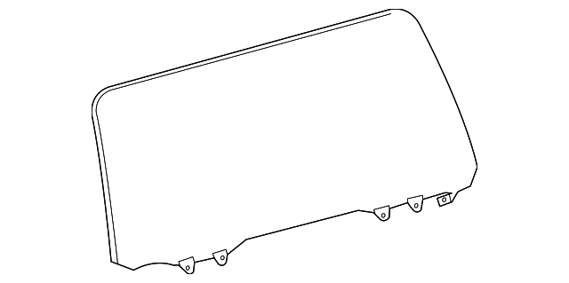 68150-35332 LIFT GATE GLASS