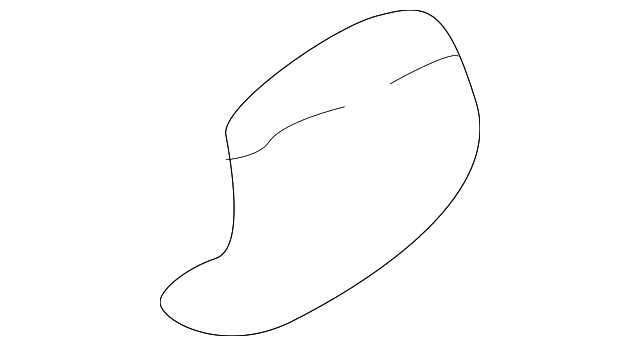 0K33W-5763106 Деталь COVER, RIGHT