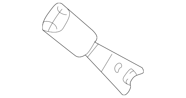 0K33W-57620BT Деталь BUCKLE END, RIGHT