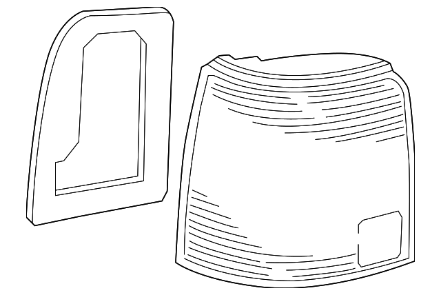 3B9-945-095-L Деталь TAIL LAMP ASSY, LEFT