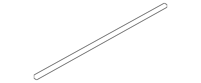 88980786 Деталь BODY SIDE MLDG, LEFT