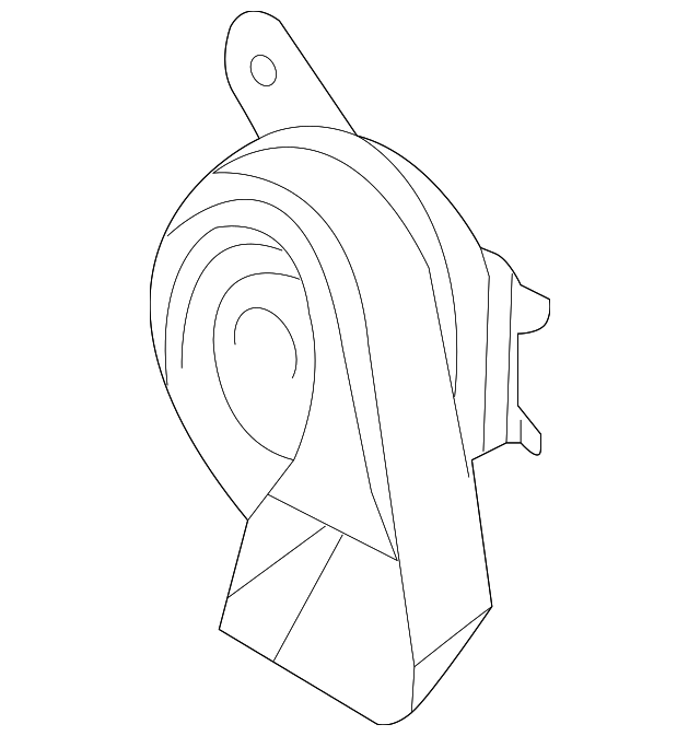 007-542-69-20 Деталь HORN, LEFT